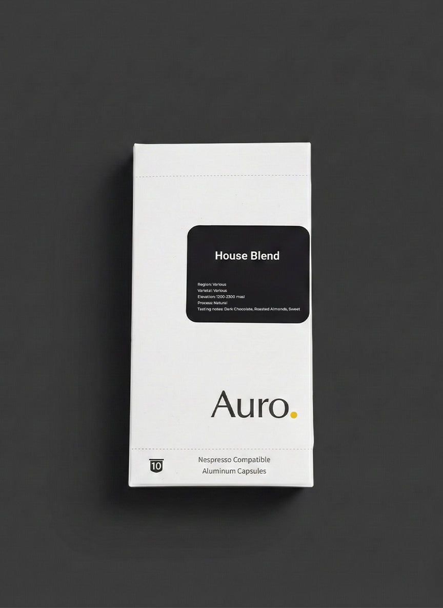 Ethiopian Coffee Capsules Ethiopia House Blend with Dark Chocolate Notes